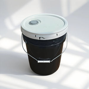 Seau en plastique de <span class=keywords><strong>5</strong></span> gallons avec couvercle, bec verseur, étanche, sans BPA, qualité supérieure, seaux multi-usages pour contenu sec et liquide - Product Image 2