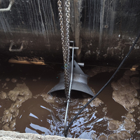 Mélangeur submersible à support de levage intégré personnalisé VM pour la circulation et le mélange des eaux usées des réservoirs de dénitrification