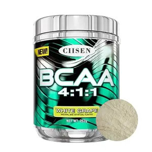 CIISEN定制高级锻炼前补充剂BCAA肌肉快速肌肉生长建筑一水合物肌酸粉