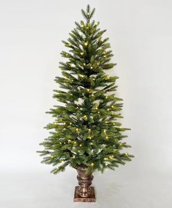 <span class=keywords><strong>Sapin</strong></span> <span class=keywords><strong>de</strong></span> <span class=keywords><strong>Noël</strong></span> en PE complet avec lumières LED blanc chaud comme sur la photo - Product Image 1