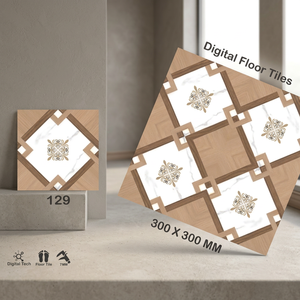 Vistaar Marque Kajaria Pas Cher Prix Glacé 30x30 Salle de Bain Céramique Numérique 12x12 Carreaux de Porcelaine de Sol 300x300mm pour Cuisine Jardin - Product Image 3