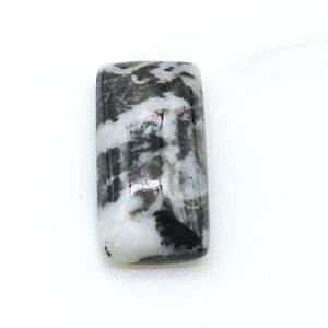 Zebra Jasper 20x10mm Rectángulo Corte Cabujón Ajuste de joyería - Product Image 1