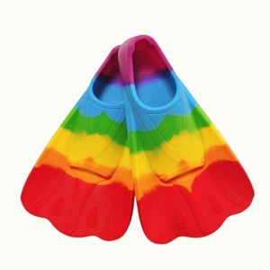 Aletas de Natación para Adultos al por Mayor del Fabricante, Diseño de Pie Completo, Cómodas, Muestras Gratis, Aletas Cortas de Silicona, Personalizables - Product Image 1