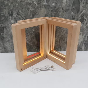 <span class=keywords><strong>Cadre</strong></span> <span class=keywords><strong>photo</strong></span> <span class=keywords><strong>en</strong></span> bois Lumière LED <span class=keywords><strong>3D</strong></span> <span class=keywords><strong>Cadre</strong></span> <span class=keywords><strong>photo</strong></span> <span class=keywords><strong>en</strong></span> bois Panneau acrylique vierge DIY Veilleuse <span class=keywords><strong>Cadre</strong></span> <span class=keywords><strong>photo</strong></span> pour salon - Product Image 3