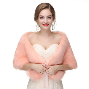 Robe de <span class=keywords><strong>mariée</strong></span>, vêtements d'extérieur, Cape de <span class=keywords><strong>mariée</strong></span>, veste d'hiver, châle en <span class=keywords><strong>fourrure</strong></span>, vêtements et accessoires de mariage - Product Image 3