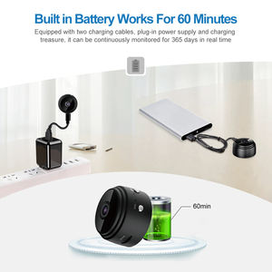 <span class=keywords><strong>A9</strong></span> Mini Caméra HD 1080P Caméras <span class=keywords><strong>IP</strong></span> de Sécurité Mini Cam Nanny Cam Avec Vision Nocturne Wifi Mini Caméra - Product Image 4