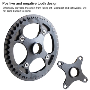 104BCD 42T Vélo <span class=keywords><strong>Plateau</strong></span> Chaîne Roue Gear Adaptateur pour Mid Drive Motor M400 M300 M200 M215 M410 M315 M420 - Product Image 2