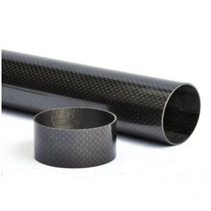 Tubes en carbone CFRP / Tubes composites en carbone en forme carrée, hexagonale et elliptique - Product Image 5