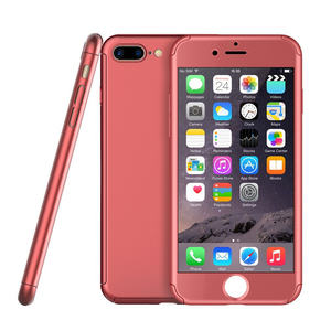 Con iPhone 7 Plus, carcasa rígida ultradelgada para PC de <span class=keywords><strong>360</strong></span> grados, cobertura completa <span class=keywords><strong>360</strong></span> de Samsung <span class=keywords><strong>Galaxy</strong></span> E7 - Product Image 2