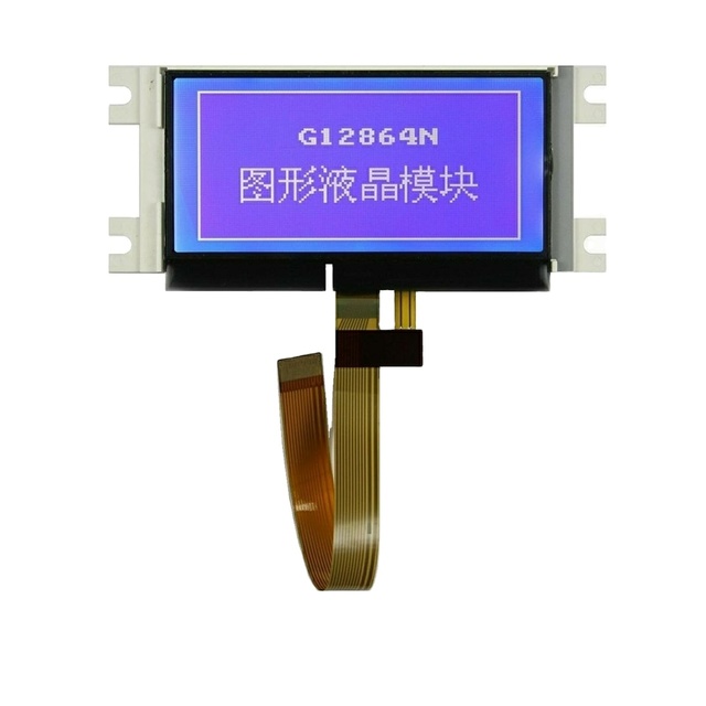 ST7567 128x64 Dots White LCD Display Module with LED Backlight 3.3V for Industrial Equipment