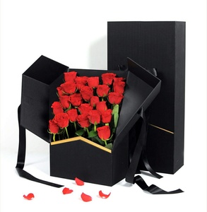 SEEWIN bat rose flower boxes flower gift box paper flower box