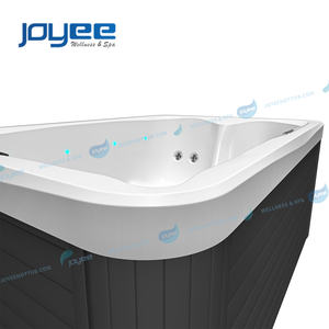 JOYEE Vente en gros Bain à remous extérieur en acrylique <span class=keywords><strong>Spa</strong></span> 3 <span class=keywords><strong>places</strong></span> Whirlpool pour hôtel familial Relaxation Direct Fabricant <span class=keywords><strong>Prix</strong></span> bon marché - Product Image 3