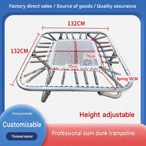 NJ Mini Fitness Trampoline Buiten Stille Springbed Elastische Trampolines Aerobic Oefening Workout Veilig voor Jongens Meisjes Volwassenen - Product Image 4