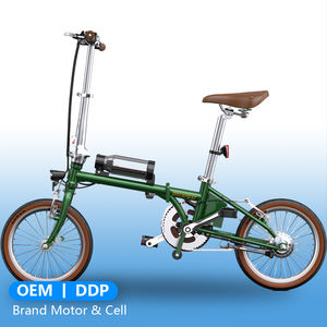 Vélo <span class=keywords><strong>pliant</strong></span> électrique ONESPORT 250W 36V, mini vélo de ville 16 pouces, vélo de banlieue portable pour adultes - Product Image 1