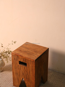 Meubles de loisirs de luxe modernes, imperméables, en bois massif, résistants aux intempéries, pour patio, jardin, bar extérieur, tabourets de bar - Product Image 3