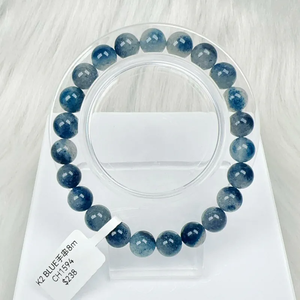 Pulsera de cristal preciosa superventas de apatita azul de piedra de cristal preciosa para elegancia y poder - Product Image 1