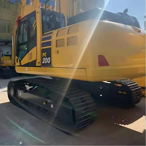 Excavatrice Komatsu PC200-7 d'occasion, godet de 0,8 m, poids opérationnel de 20 tonnes, puissance de 115 kW, PLC et moteur, usage intensif, à vendre à Shanghai - Product Image 5