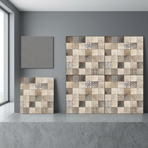 Carreaux de sol en porcelaine émaillée numérique 40x40cm pour parking, haute résistance, pour extérieur, nouveau design de sol - Product Image 6
