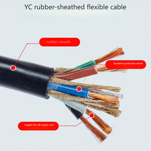 Cable de Goma YC de Alta Flexibilidad y Resistencia con Conductor de Cobre, Cable de Bajo Voltaje para Equipos Eléctricos Industriales y de Computación - Product Image 4
