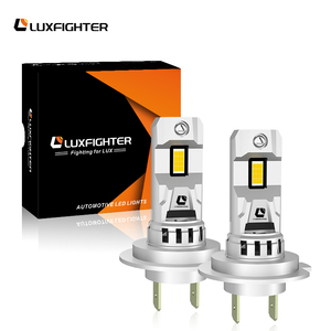 LUXFIGHTER Q36 60W 6000LM LED 자동차 헤드라이트 H1 H7 H11 전구 캔버스 탑재 - Product Image 6