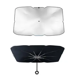 Ushilife Vehicle Accessory automatic car UV Protection sun shade umbrella Car Front Window Umbrella for Car Sun Shelter Windows