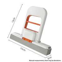 Serpillère Éponge Mini Portable et Durable, Pliante avec Essorage, Brosse de Nettoyage Ultra-Absorbante pour Bureau, Vitres, Évier, Table - Plus de 20 000 Utilisations