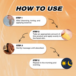 Crema Viso al Collagene Biologico e Curcuma 50g, Idrata e Illumina il Tono della Pelle, Schiarisce le Macchie Scure, per Tutti i Tipi di Pelle - Product Image 5