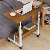 Bureau d'ordinateur moderne en bois massif personnalisable avec rangement, hauteur réglable, pliable, pour chambre, bureau, salle à manger, apprentissage