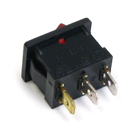BAOKEZHEN — interrupteur à bascule étanche SC768, bouton pôle simple, 6a, 250v ac, 2 positions, 2 broches, Mini interrupteur CQC