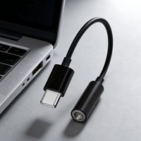 Adaptateur casque Type-C vers 3,5 mm en cuivre avec puce DAC audio numérique-analogique universel pour téléphones et tablettes Android