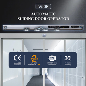 ประตูเลื่อนอัตโนมัติ Doortec V50F ดีไซน์ทันสมัย คุณภาพดี เหมาะสำหรับใช้ในซูเปอร์มาร์เก็ต - Product Image 2
