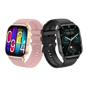 Fashion New Smart Watch HK21 2.01 Inch NFC Alipay Stock Market BT Phone Calling Heart Rate Pressure Monitoring