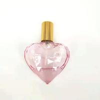 Botol Semprot Parfum Isi Ulang Bentuk Hati 30ml, Sangat Transparan, Kosong, dari Kaca