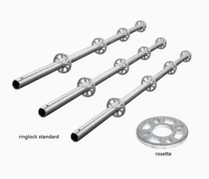 Composants d'échafaudage de construction galvanisés antirouille, échafaudage en acier sur mesure pour les opérations de construction en extérieur - Product Image 2