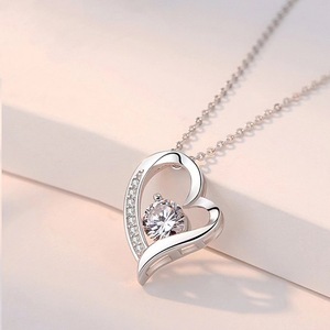 Joyería a <span class=keywords><strong>mi</strong></span> <span class=keywords><strong>amor</strong></span> o plata para siempre <span class=keywords><strong>amor</strong></span> colgante collar regalo para esposa su romántico Navidad cumpleaños regalo de San Valentín - Product Image 4