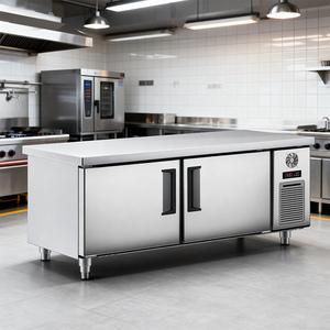 Двухдверный холодильник-шкаф из нержавеющей стали с цифровым управлением для коммерческого использования в ресторанах - Product Image 6