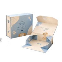 Cajas Rectangulares Plegables Personalizadas con Cierre Magnético, Impresión UV, Embalaje Personalizado para Comercio Electrónico Transfronterizo
