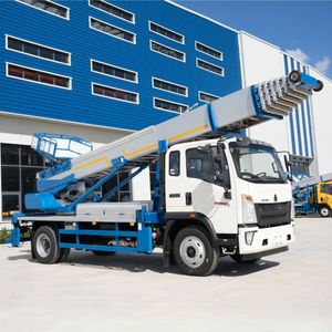Chariot élévateur de bonne construction JIUHE haute portée 45m échelle aérienne ascenseur camion de haute altitude véhicule de haute altitude - Product Image 1