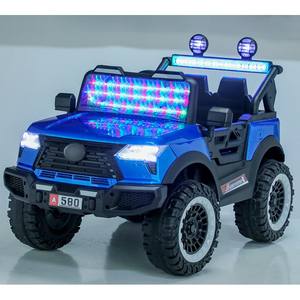 WD580 12V किड्स राइड ऑन कार, किड्स टॉय कार, दो खुले दरवाजे, सस्पेंशन के साथ चार पहिये - Product Image 4