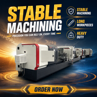 Mesin Bubut CNC Horizontal Single Spindle Produksi Volume Tinggi Presisi Tinggi