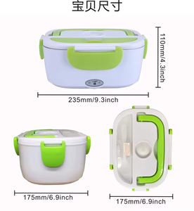 Boîte à lunch chauffante électrique JM, durable, mignonne et économique, en <span class=keywords><strong>plastique</strong></span>, pour la conservation des aliments à la maison - Product Image 5