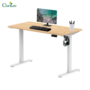 Struttura per Scrivania Elettrica Regolabile in Altezza per Ufficio Domestico con Motore Singolo, Certificazione CE e RED, Intelligente per Computer - Product Image 1