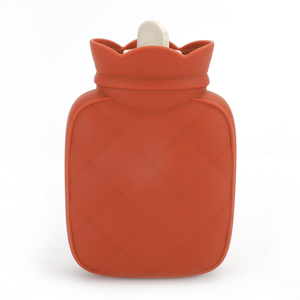 Mini bouteille d'eau chaude en silicone, ml, anti-Explosion, avec couvercle en tricot - Product Image 4