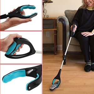 Venta al por mayor agarrar basura <span class=keywords><strong>picker</strong></span> telescópica de herramienta de mano alargado de aleación de aluminio de basura clip / extractor - Product Image 4