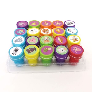 Sello <span class=keywords><strong>de</strong></span> Juguete <span class=keywords><strong>de</strong></span> <span class=keywords><strong>Goma</strong></span> Personalizado Barato para Niños, con Tinta Incorporada - Product Image 6