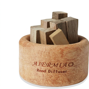 Diffuseur de parfum AIERMIao avec bâtonnets en bois, parfum d'ambiance pour la maison, la voiture, le bureau, huile essentielle longue durée - Product Image 1