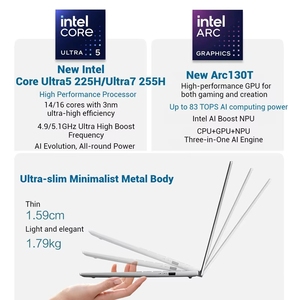 Nuevo portátil empresarial <span class=keywords><strong>Vivobook</strong></span> <span class=keywords><strong>Pro</strong></span> <span class=keywords><strong>16</strong></span> de 2025, 32 GB, 1 TB SSD, pantalla <span class=keywords><strong>OLED</strong></span> 2.5K de 144 Hz, 100% DCI-P3, 12 núcleos, metal, inglés - Product Image 4