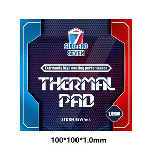 Almohadilla Térmica SUBZERO SEVEN 7 <span class=keywords><strong>de</strong></span> 20W/mk, 0.5-3mm, <span class=keywords><strong>de</strong></span> Silicona No Conductiva, Suave, con Doble Película Autoadhesiva para <span class=keywords><strong>PC</strong></span>, PS5, SSD, <span class=keywords><strong>GPU</strong></span> - Product Image 2