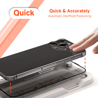 Offre Spéciale – Nouveau Protecteur d'écran Magicbox sans poussière, Installation Facile, Verre Trempé 9H pour iPhone Série 17
