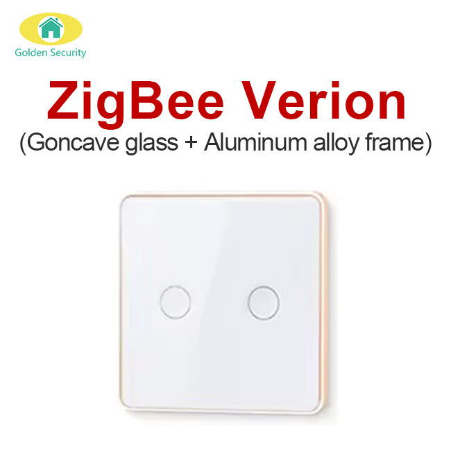 EU 2 Gang white Zigbee